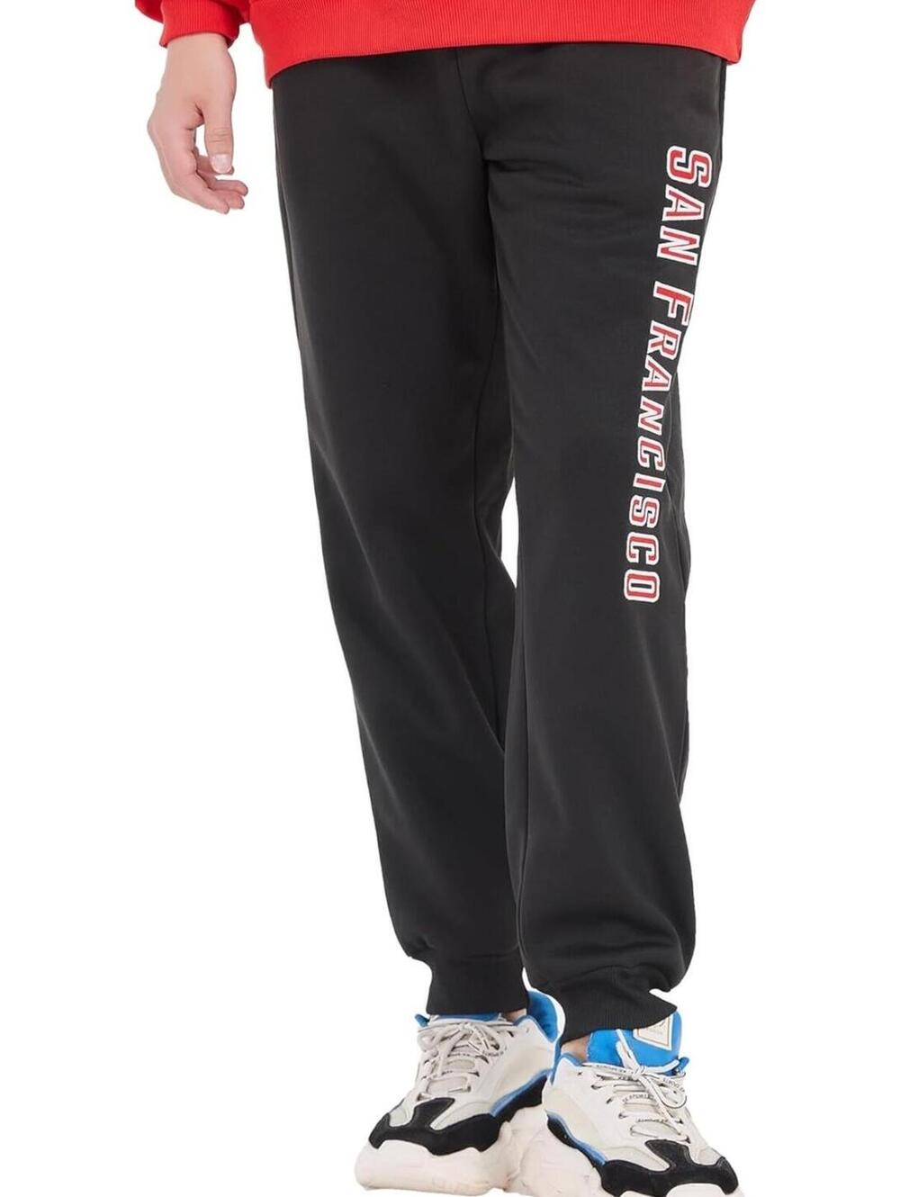 Men’s XL San Francisco Jogger Sweatpants Black Athletic Pants